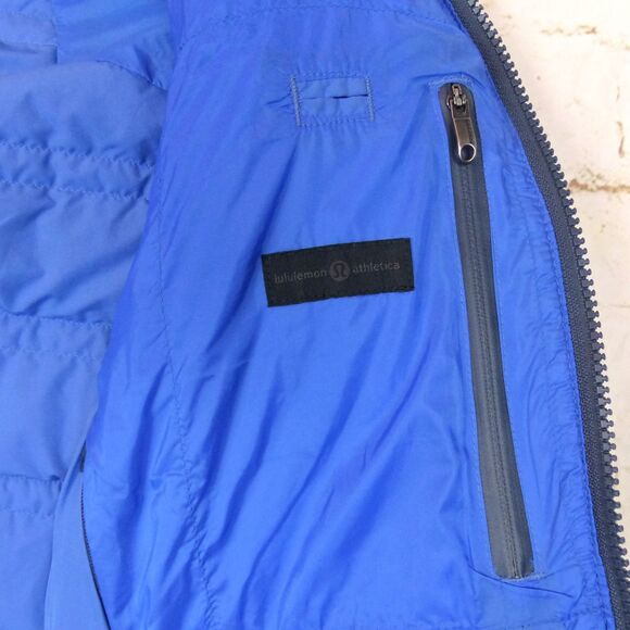 Lululemon Jacket Men S Navy Blue Goose Down Puffer Feather Insulated Retro Y2K - Picture 15 of 16